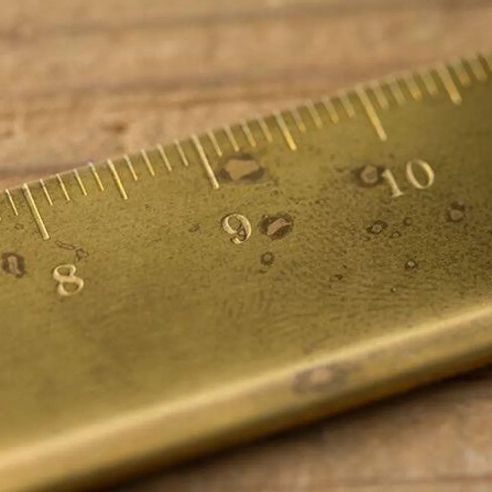 Brass Ruler