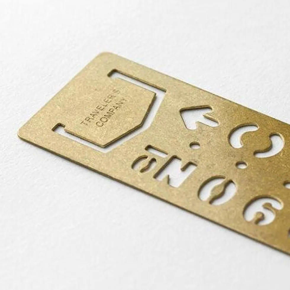 Brass Template - Numbers