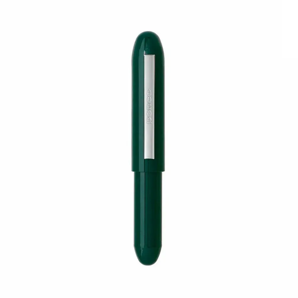 Bullet Ballpoint Pen Light Dark Green