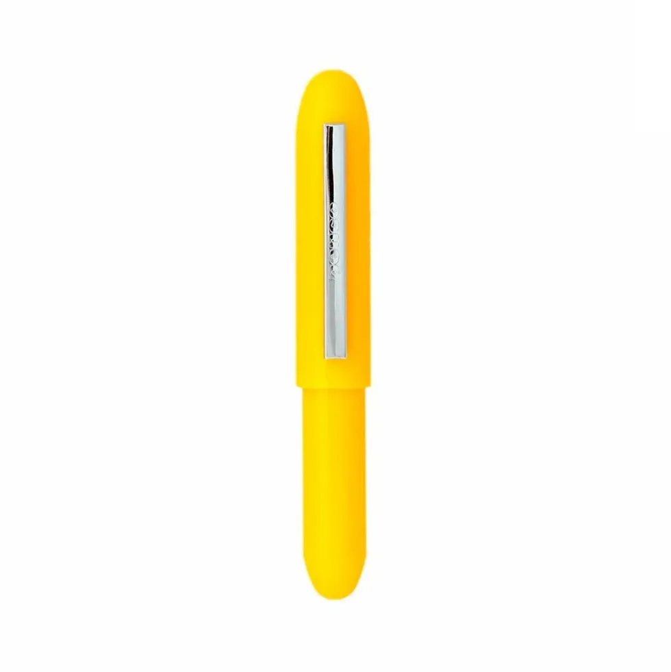 Bullet Ballpoint Pen Light Yellow