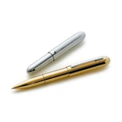 Bullet Ballpoint Pen Silver