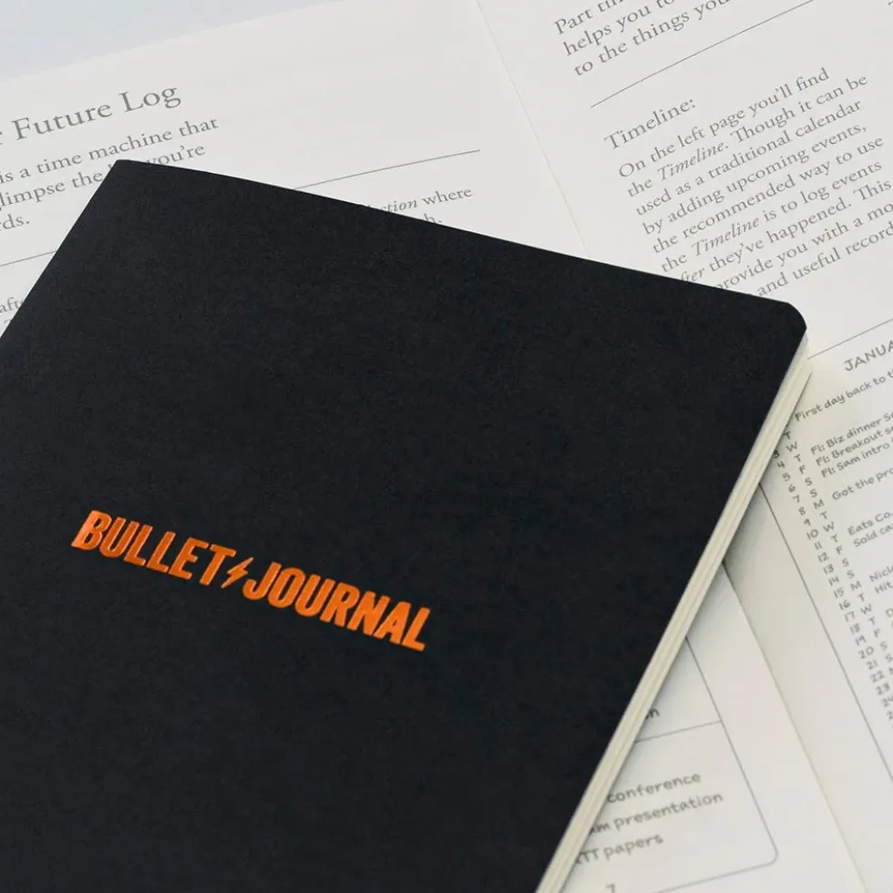 Bullet Journal Edit.2 Medium A5 Dot Grid Black