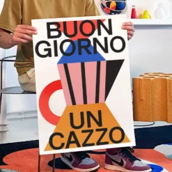 Buongiorno un Cazzo Giclée Print