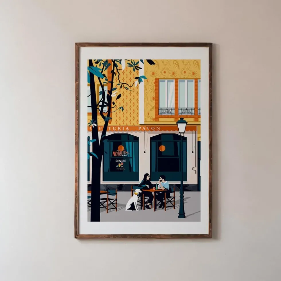 Café Pavón Giclée Print