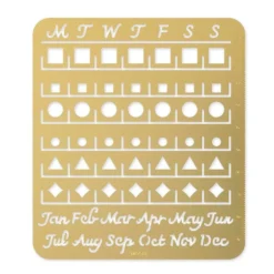 Calendar Template L Monthly Block