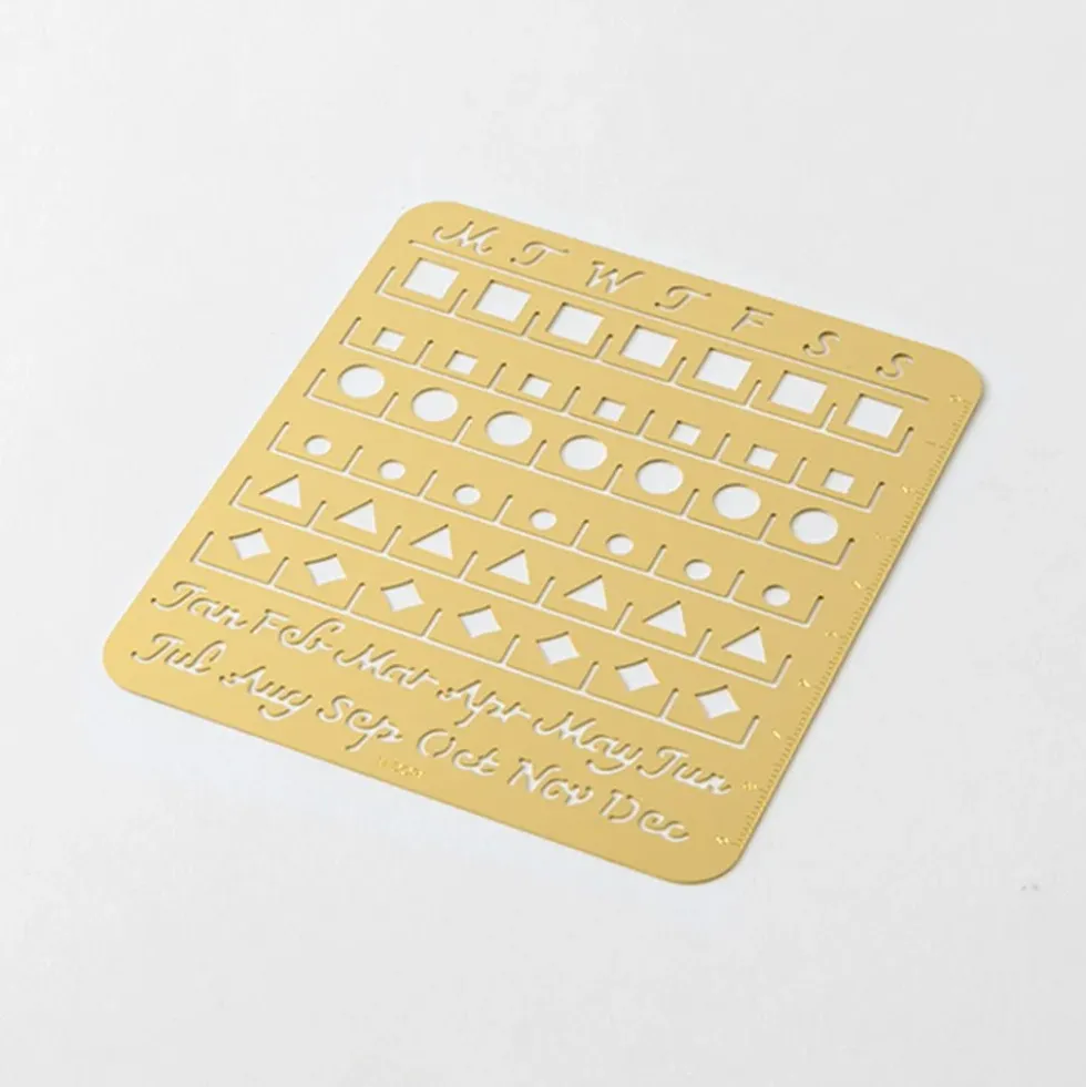 Calendar Template L Monthly Block