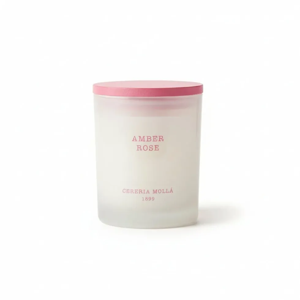 Candle Amber Rose 230 GR