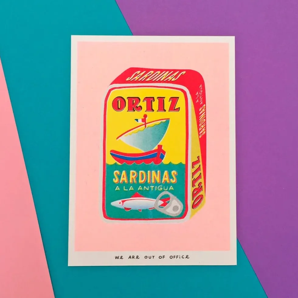 Can Sardines Risograph
