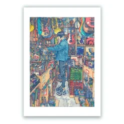 Cantaloop Giclée Print A4