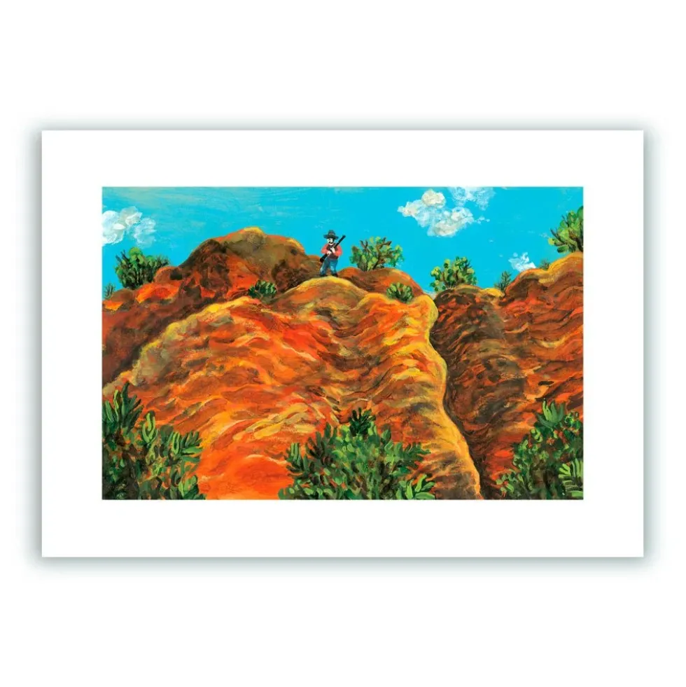 Canyon Vigilante Giclée Print A4