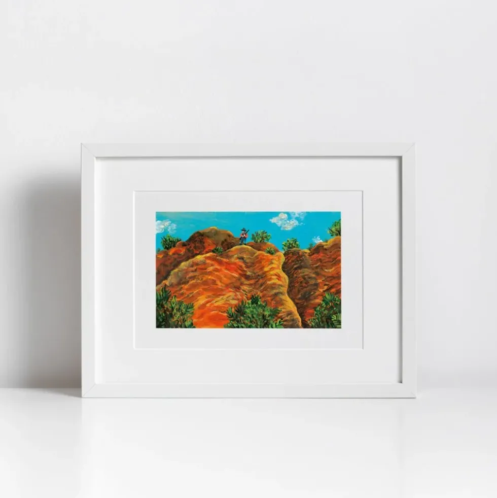 Canyon Vigilante Giclée Print A4