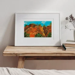 Canyon Vigilante Giclée Print A4