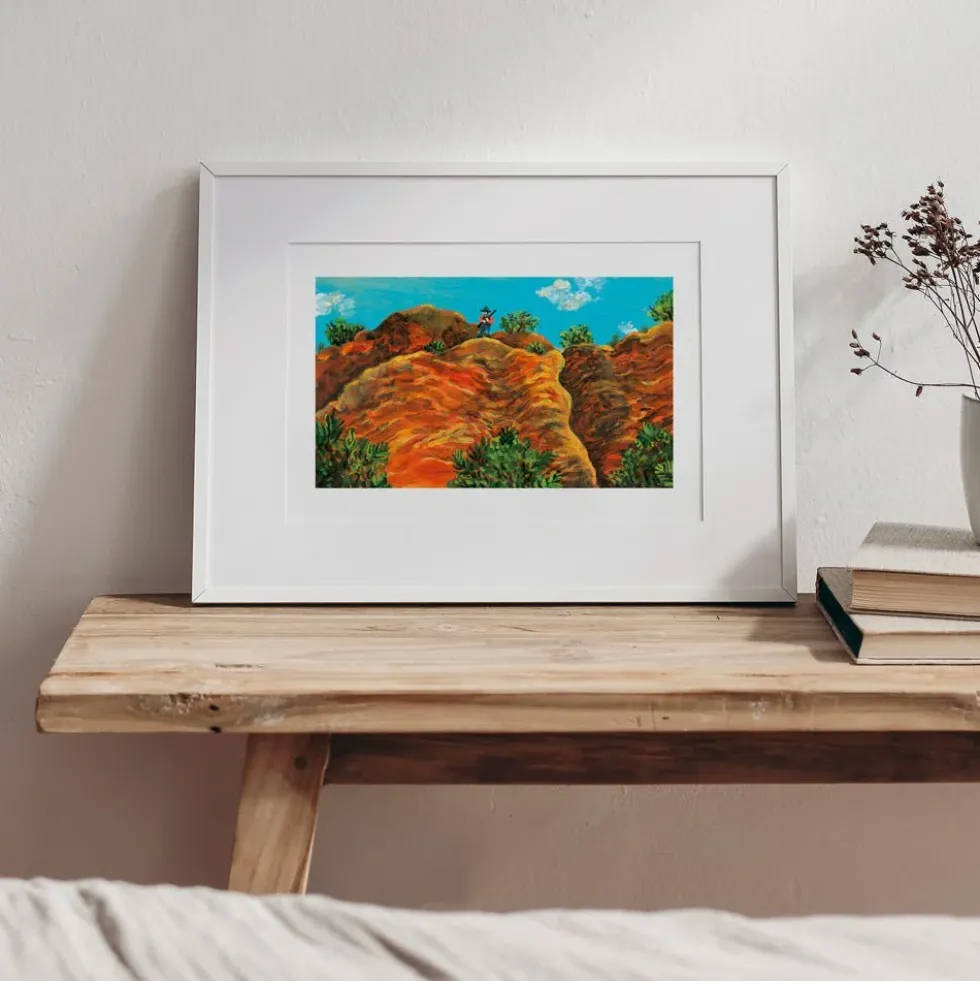 Canyon Vigilante Giclée Print A4