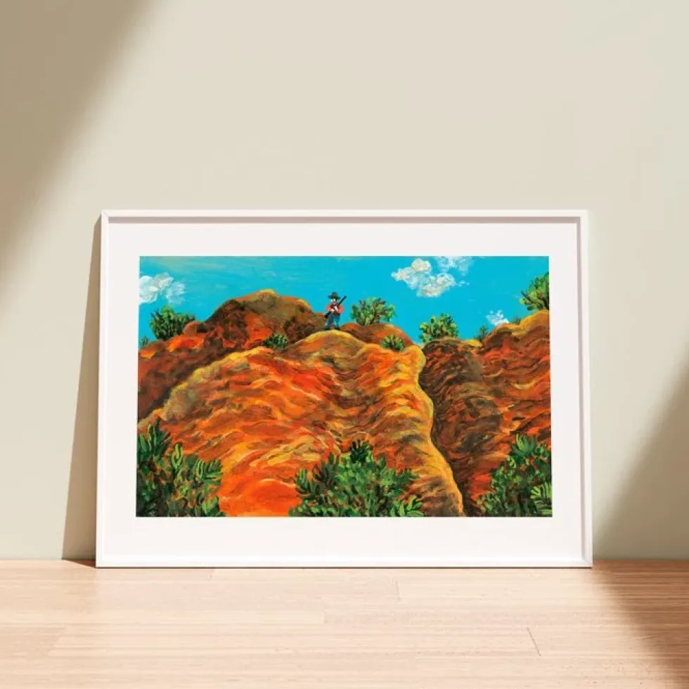 Canyon Vigilante Giclée Print A4