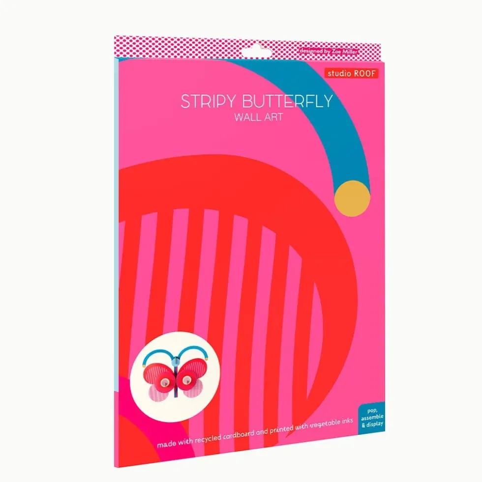 Capsule Collection - Stripy Butterfly