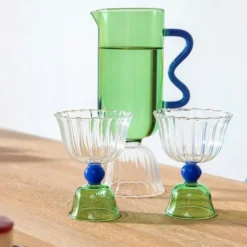 Carafe Tulip Green