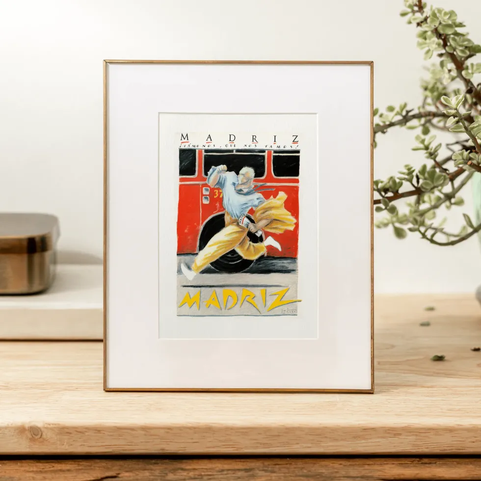 Cartel Madriz Giclée Print