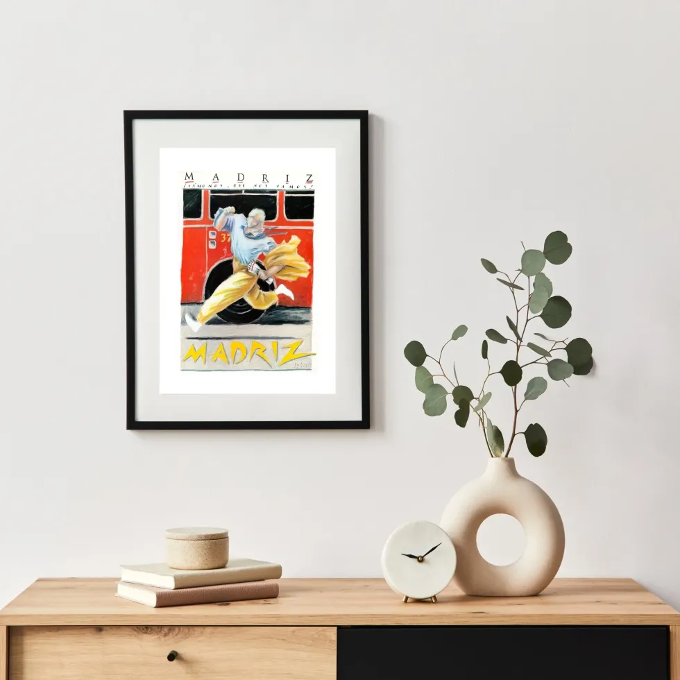 Cartel Madriz Giclée Print