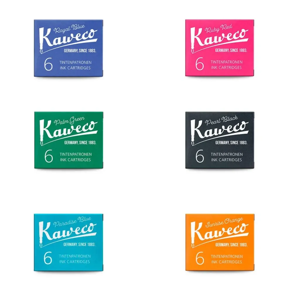 Cartridge Ink Blue (set of 6)