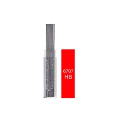 Case of 12 Pencil Leads 0,7mm 6cm HB