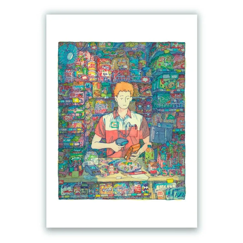 Checked Out Giclée Print