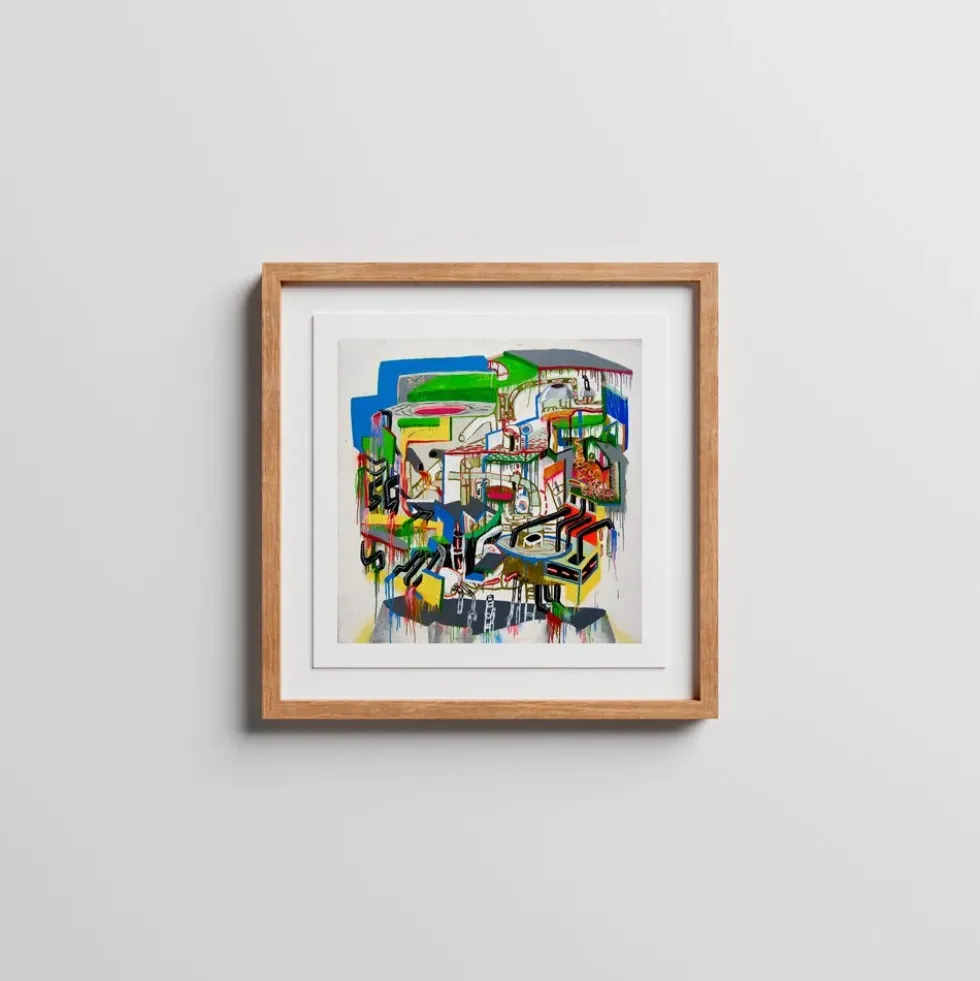 Chorreones es Apuros GicléePrint 22x22