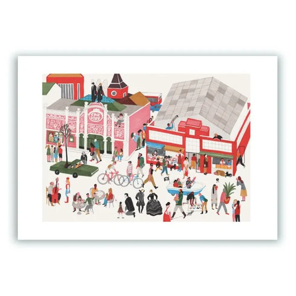 Cine Doré Giclée Print