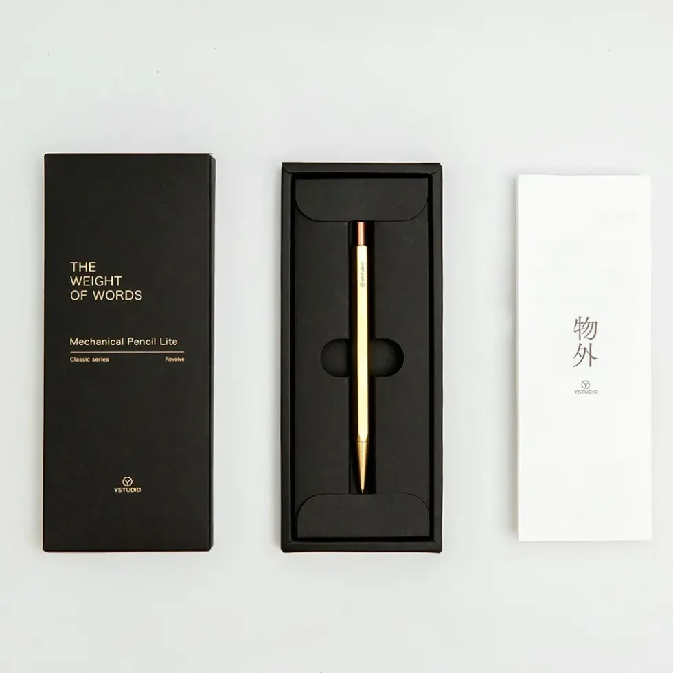 Classic Revolve - Mechanical Pencil Lite (Brass)