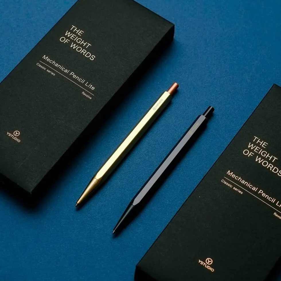 Classic Revolve - Mechanical Pencil Lite (Brass)