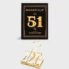 Clip 51mm Golden