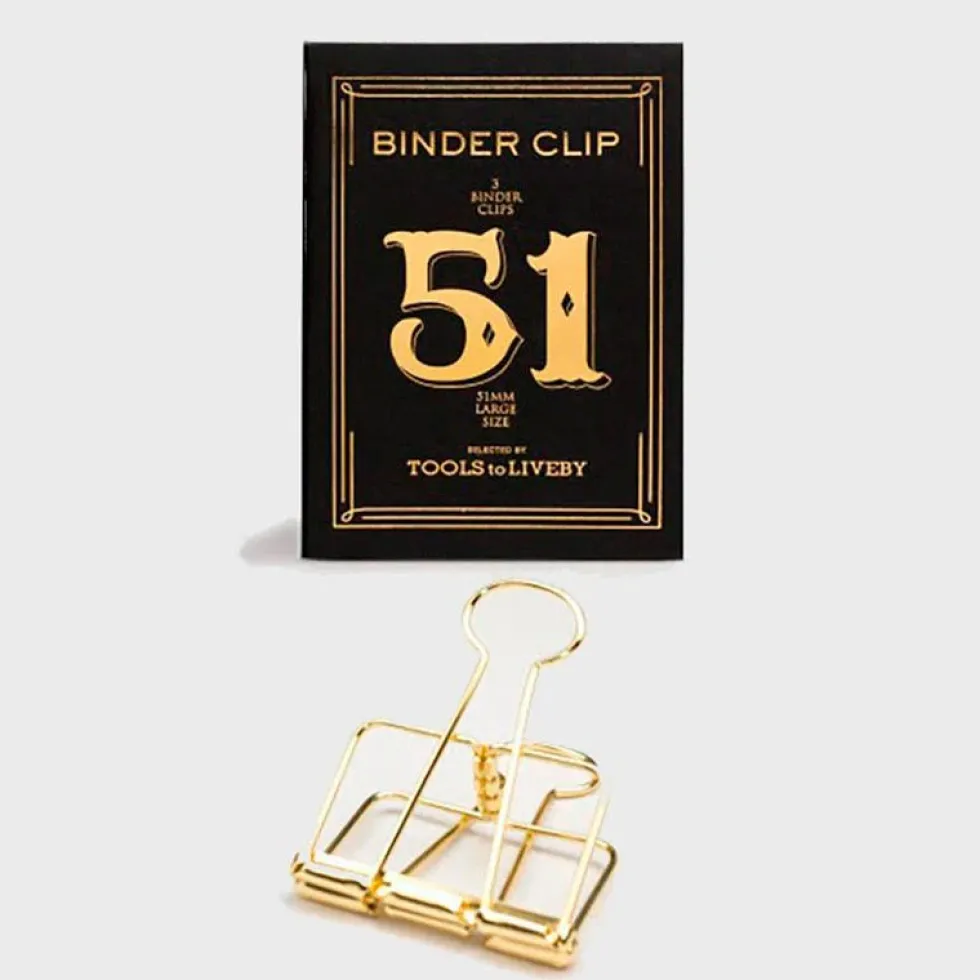 Clip 51mm Golden