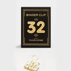 Clip 32mm Golden