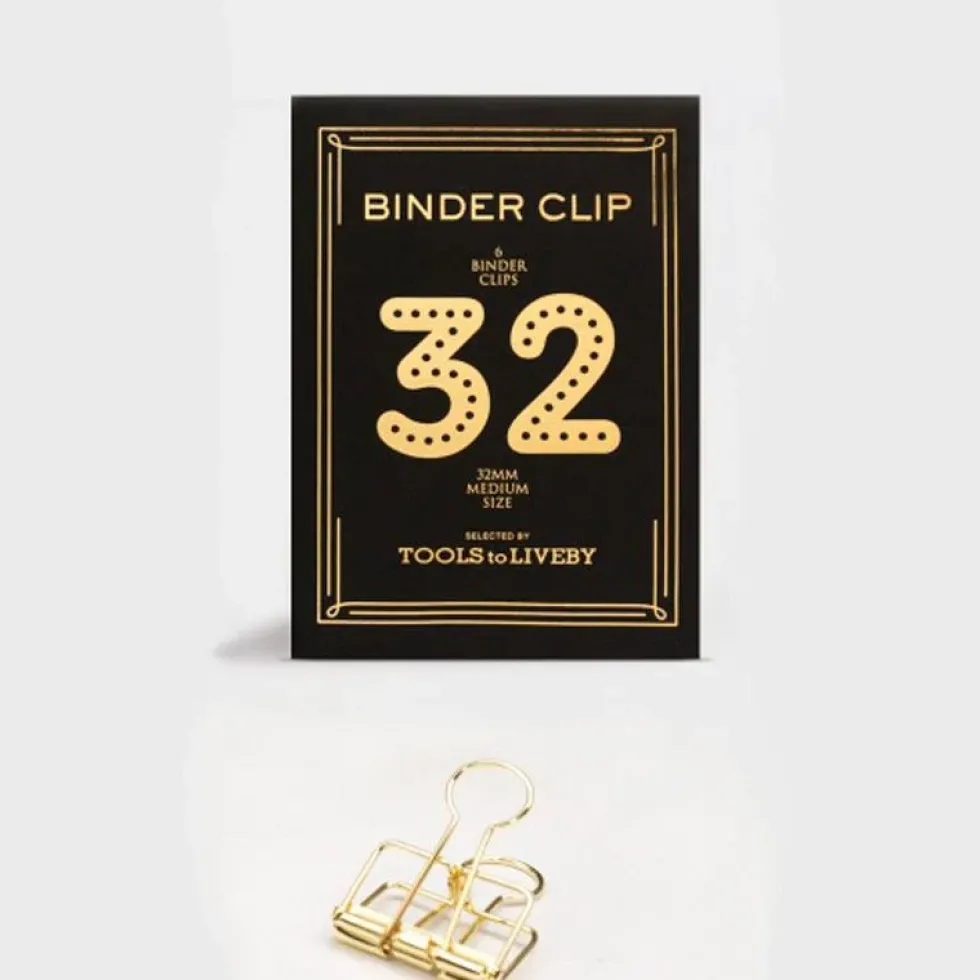 Clip 32mm Golden