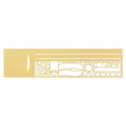 Clip Ruler Decorative Pattern