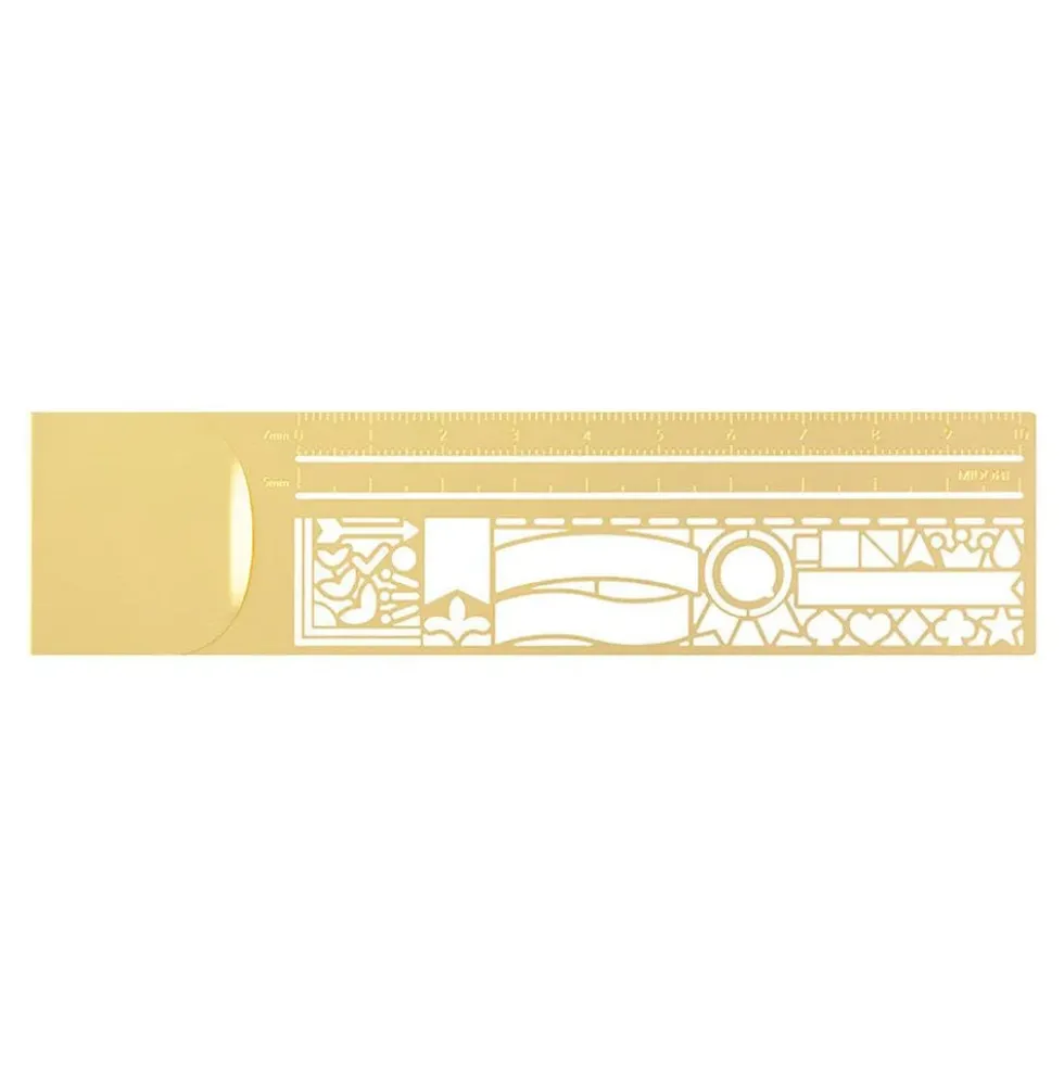 Clip Ruler Decorative Pattern