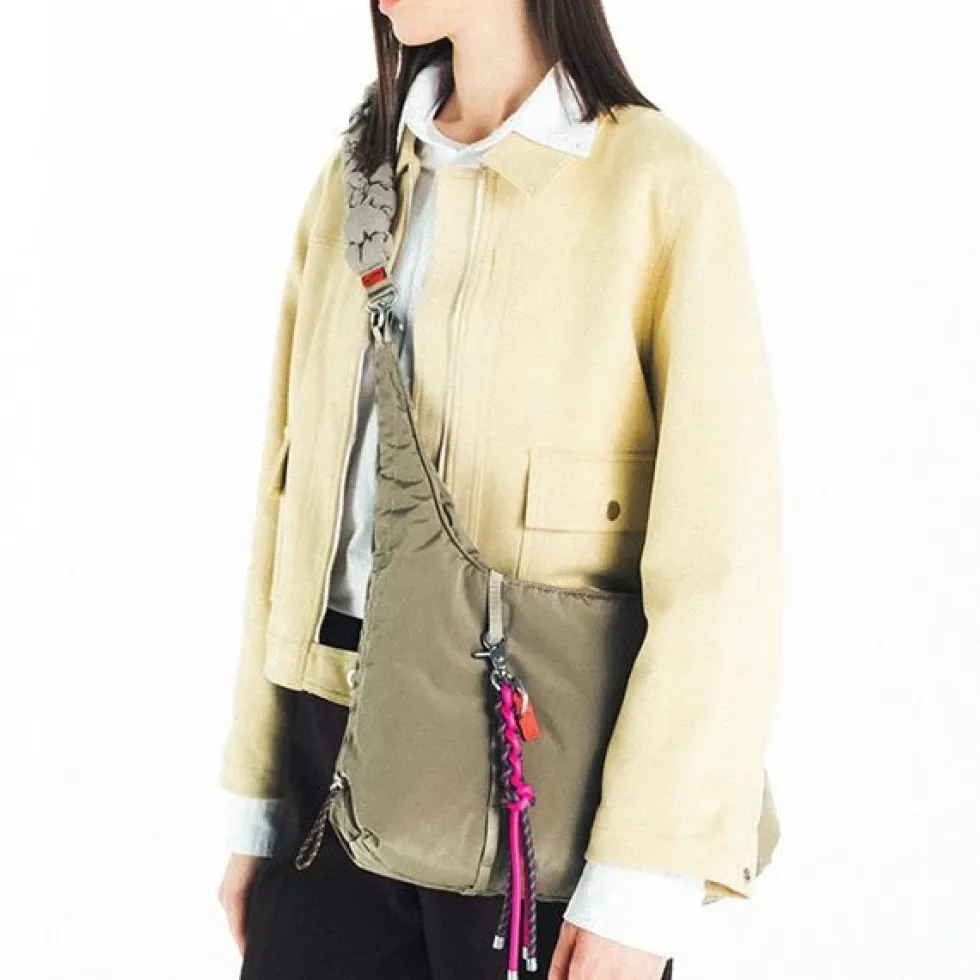 Cloud Hobo Medium Moss Tech Sateen