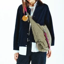 Cloud Hobo Medium Moss Tech Sateen