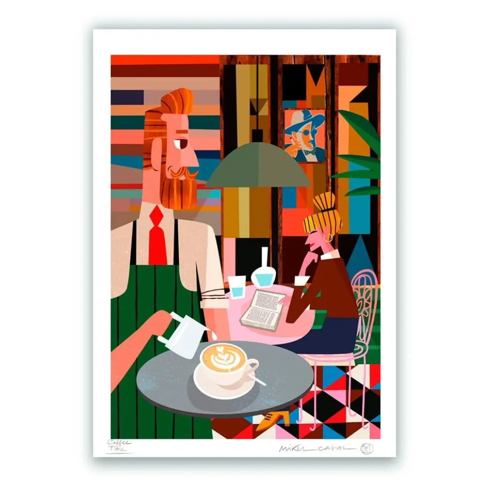 Coffee Time Impresión Giclée