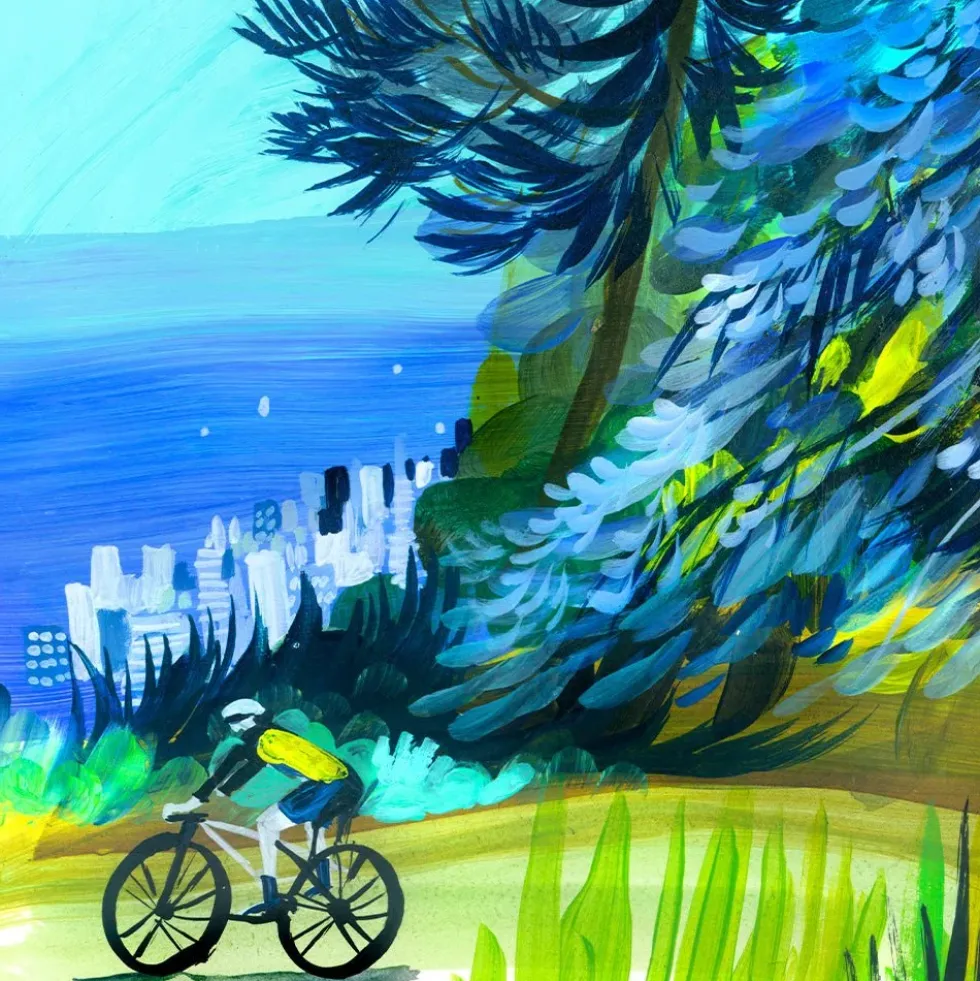 Collserola Giclée Print 49x100