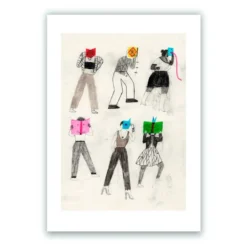 Cool Books Club 2 Giclée Print