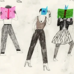 Cool Books Club 2 Giclée Print
