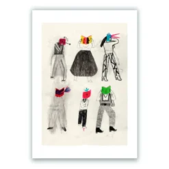 Cool Books Club 1 Giclée Print