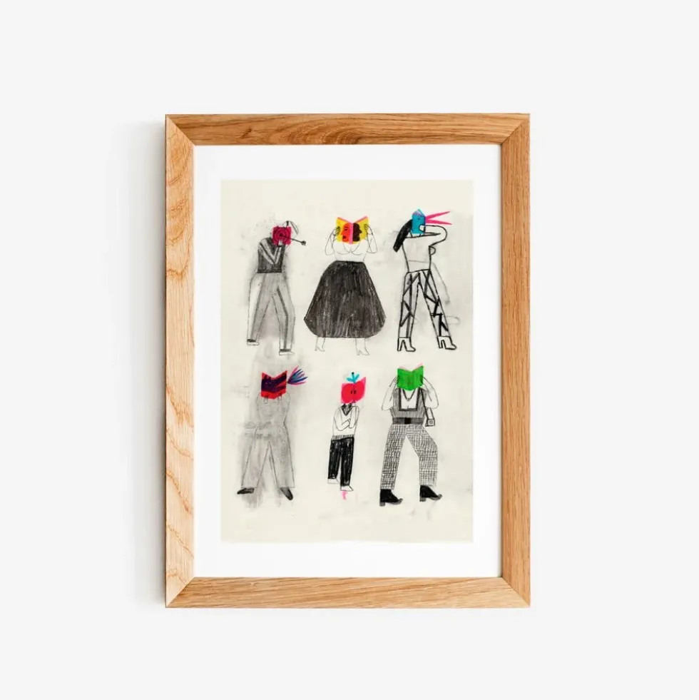 Cool Books Club 1 Giclée Print