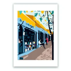 Cuesta de Moyano Giclée Print