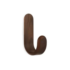 Curve Hook Walnut