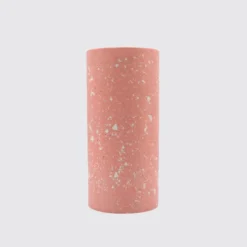 Cylindric Vase - Pink White