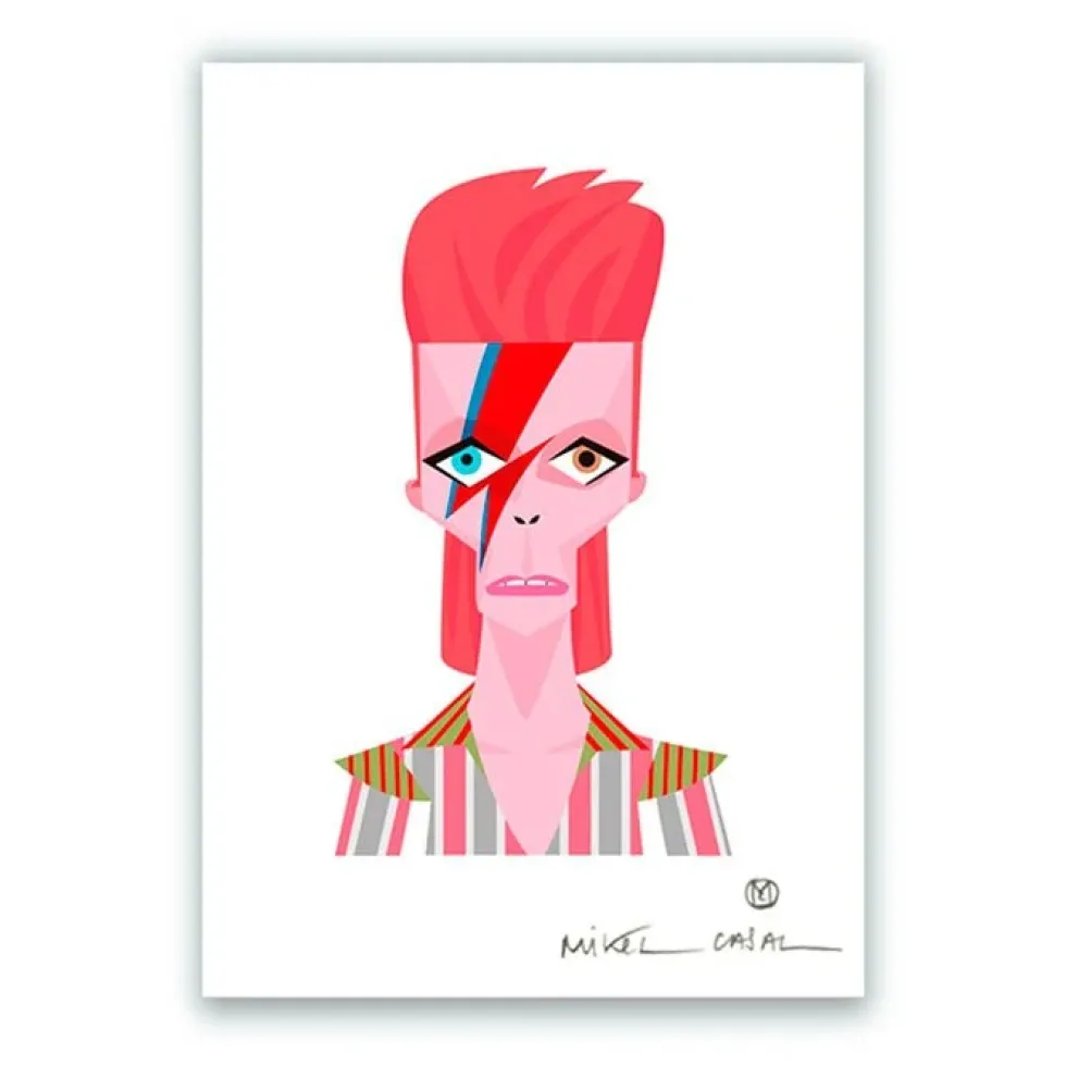 David Bowie Giclée Print A5