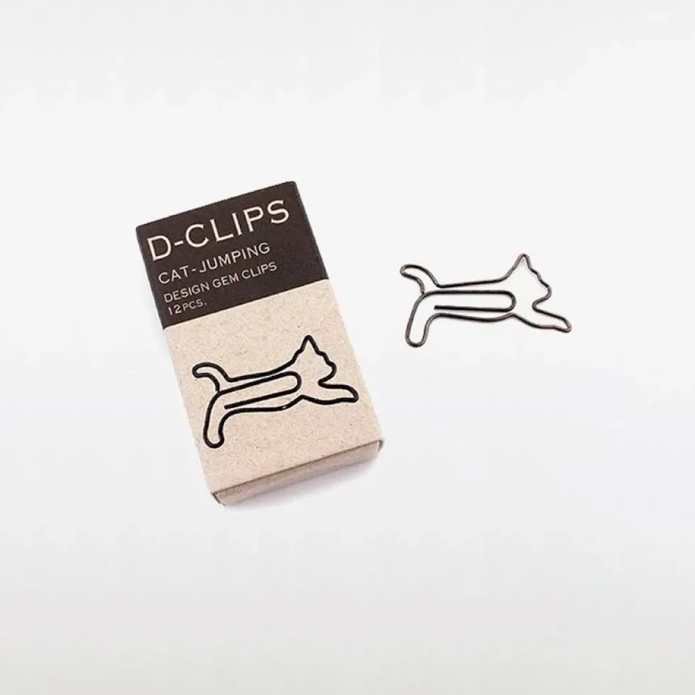 D-Clips Mini Box Cat Jumping