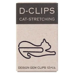 D-Clips Mini Box Cat Stretching