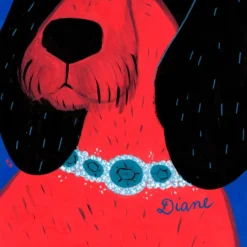 Diane Giclée Print 22x22